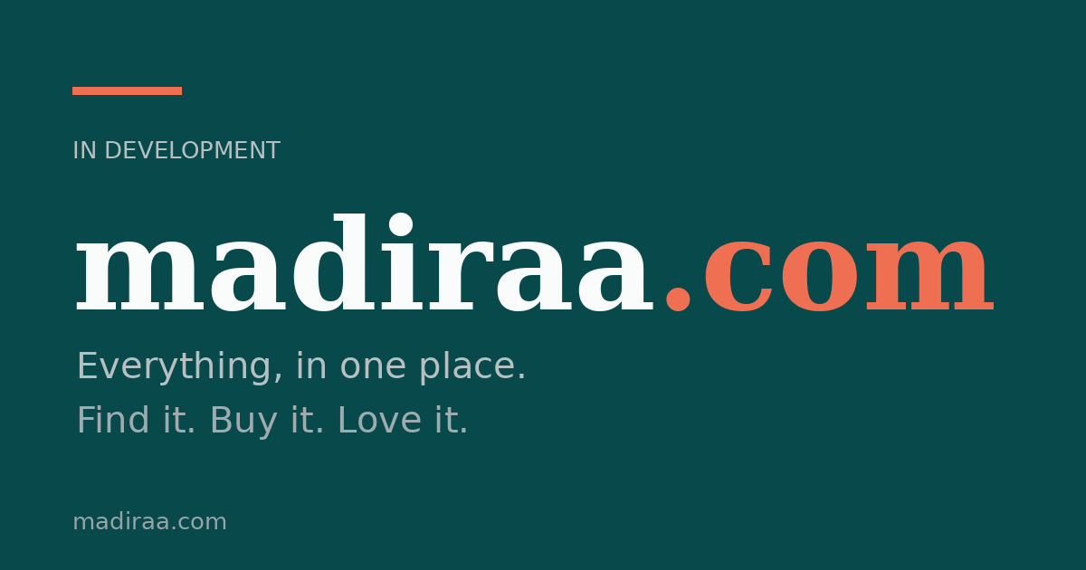 Link preview image for madiraa.com